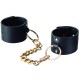 MAZE esposas brazaletes anchos - NEGRO