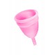 Copa menstrual silicona YOBA NATURE rosa S