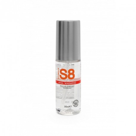 Lubricante anal warming S8 agua (50ml)