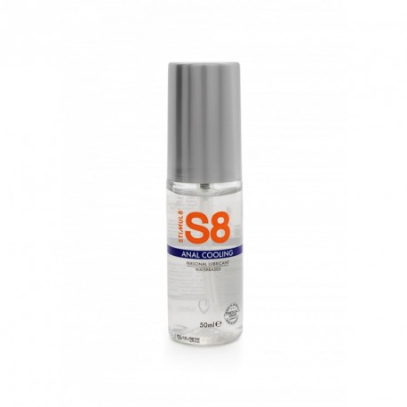 Lubricante anal cooling S8 agua (50ml)