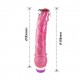 Vibrador realista jelly Lila sencillo