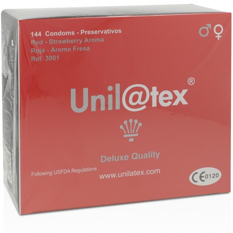 Preservativo UNILATEX Fresa (144)