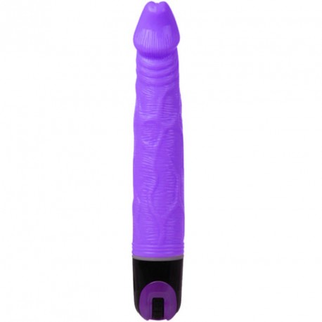 Vibrador realista lila TPR (21,5cm)