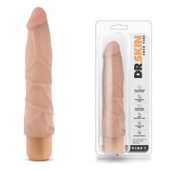 Vibrador realista GRANDE Dr.Skin VIBE 1 (22cm)