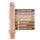 Vibrador realista GRANDE Dr.Skin VIBE 8 (20cm)