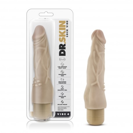 Vibrador realista Dr.Skin VIBE 4 (17cm)