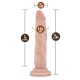 Dildo con ventosa Dr.Skin BASIC (18cm)