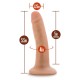 Dildo recto con ventosa Dr.Skin COCK (13cm)