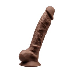Dildo SilexD Modelo 1 (23 cm) Chocolate