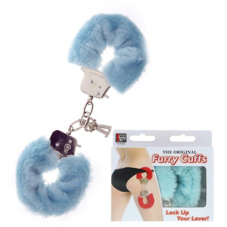 Esposas metal cubiertas AZULES DreamToys