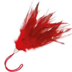 Pluma estimuladora Darkness ROJO