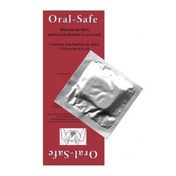 Cuadrante o barrera de Latex Oral-safe VAINILLA