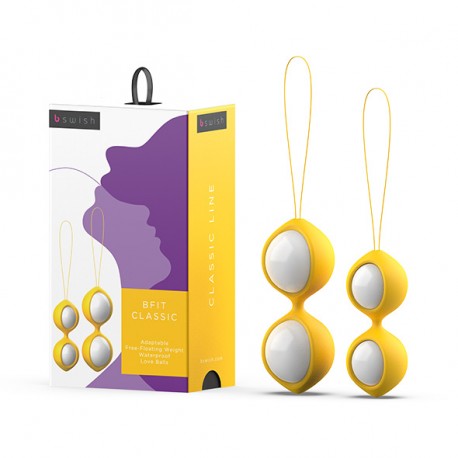 Set Bolas chinas BFIT CLASSIC Amarillo