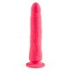 Dildo realistico silicona E11 ROSA (21 cm)
