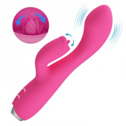 Vibrador doble con lengua GLORIA