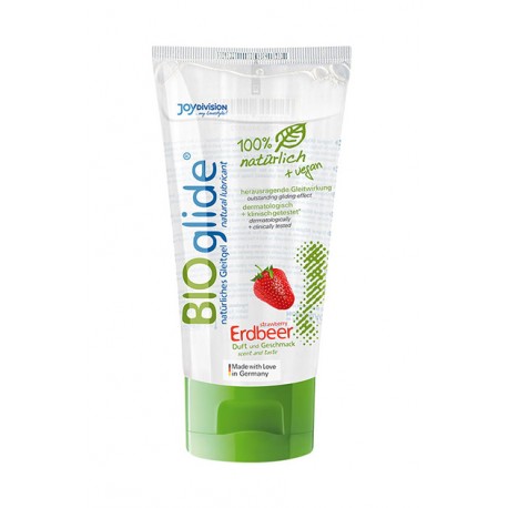 Lubricante Bioglide sabor (80ml) - FRESA