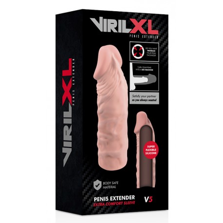 Funda V5 VirilXL Extension Flesh