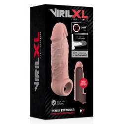 Funda V7 anilla VirilXL Extension Flesh