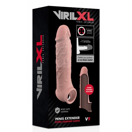 Funda V9 anilla VirilXL Extension Flesh