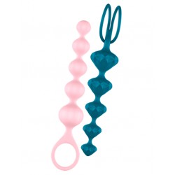 Tira anal Love Beads Colors Satisfyer