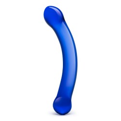 Dildo Glass G-spot Curved Azul