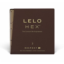 Condón LELO HEX Respect XL (3)