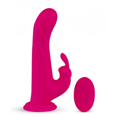 Vibrador Doble Rabbit con Ventosa