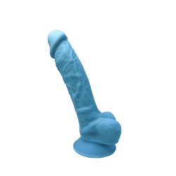 Dildo SilexD Modelo 1 (17,5cm) Azul