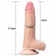 Dildo Sliding Skin 7"