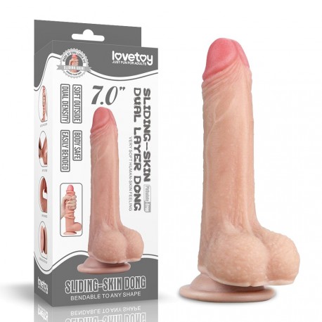 Dildo Sliding Skin 7"