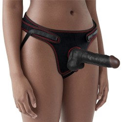 Easy Strap-On Negro Ingen 7.5''