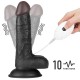 Easy Strap-On Vibrador Negro Ingen 7''