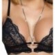 Bra & Crotchless Thong M