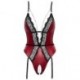 Crotchless Body red/black S