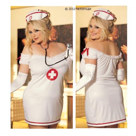 XL (96832Q) - Disfraz enfermera