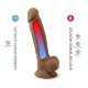 Dildo Silexpan MODELO 1 (18 cm) CARAMELO - 220267