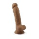 Dildo Silexpan MODELO 1 (18 cm) CARAMELO - 220267