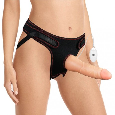 Easy Strap-On Vibrador Ingen 7.5''