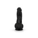 Dildo Negro PVC 12cm.