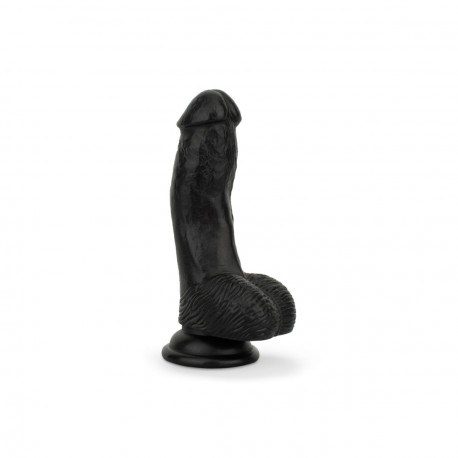 Dildo Negro PVC 12cm.