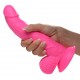 Poppin Dildo Grande Rosa