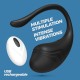 Tamago G Huevo Vibrador Negro