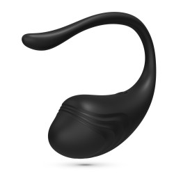 Tamago G Huevo Vibrador Negro