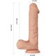 Dildo Bergrisi Natural Baile