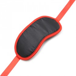 Antifaz Ohmama Rojo/negro