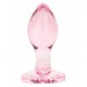 Plug Glass Rosa S
