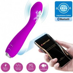 Hector Vibrador Electroshock con App Violeta