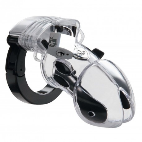 Jaula de Castidad E-stim Pubic Enemy No 1 Transparent