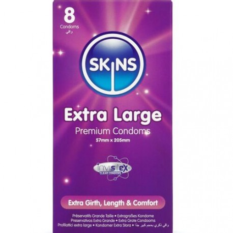 Condones Skins XL (8)