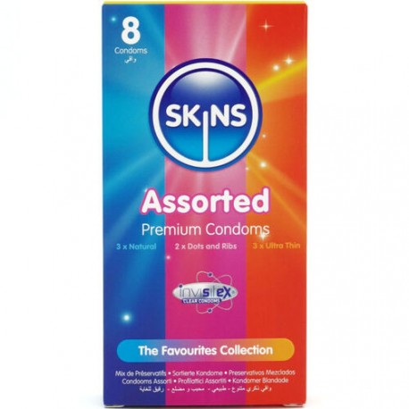 Condones Skins Assorted (8)